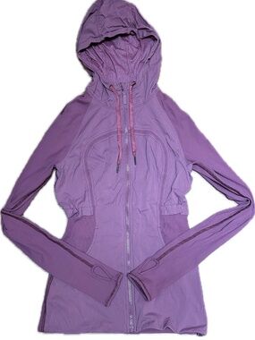 Lululemon Dance Studio mauve  pink ruched backed  size 4